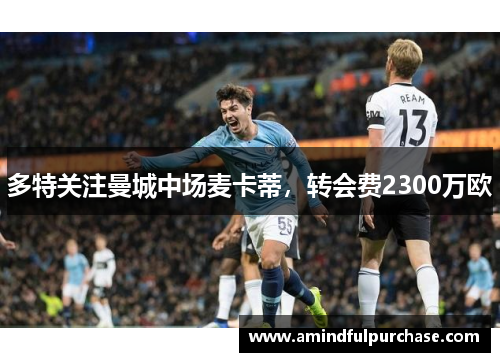 多特关注曼城中场麦卡蒂，转会费2300万欧